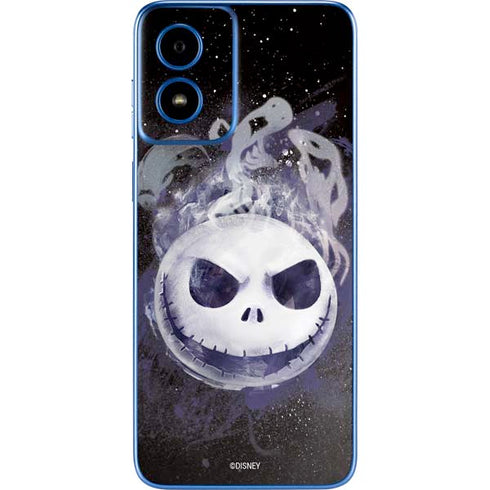 Disney The Nightmare Before Christmas Jack Skellington Face Art Moto G Play 4G (2024) Skin