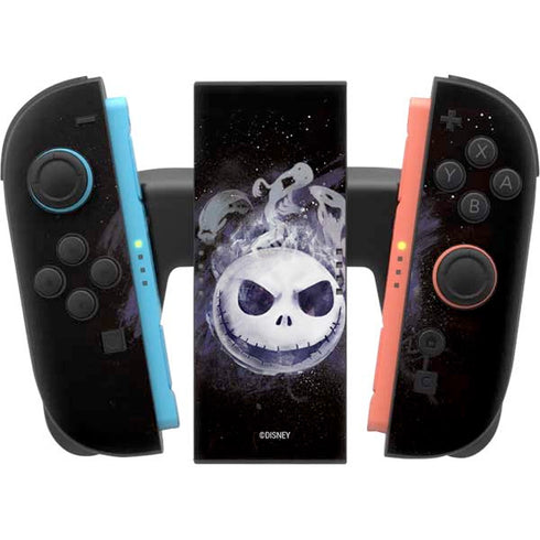 Disney The Nightmare Before Christmas Jack Skellington Face Art Nintendo Switch 2 (2025) Joy-Con Controller Skin