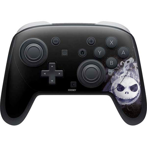 Disney The Nightmare Before Christmas Jack Skellington Face Art Nintendo Switch 2 (2025) Pro Controller Skin