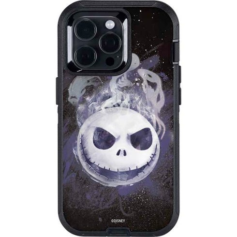 Disney The Nightmare Before Christmas Jack Skellington Face Art Otterbox Defender iPhone Skin