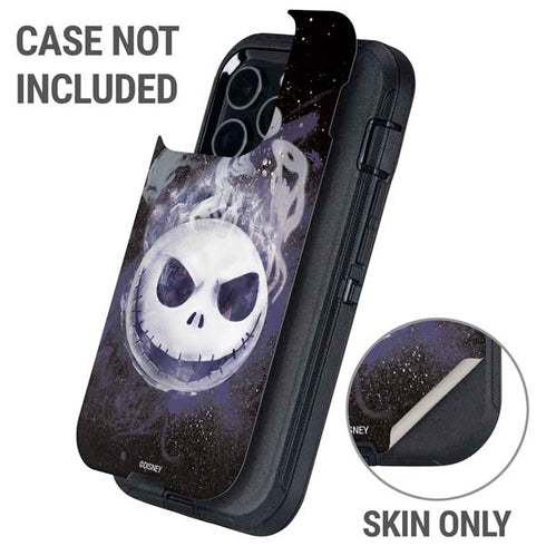 Disney The Nightmare Before Christmas Jack Skellington Face Art Otterbox Defender iPhone Skin