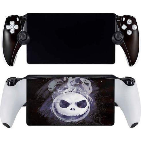 Disney The Nightmare Before Christmas Jack Skellington Face Art PlayStation Portal Remote Player Skin