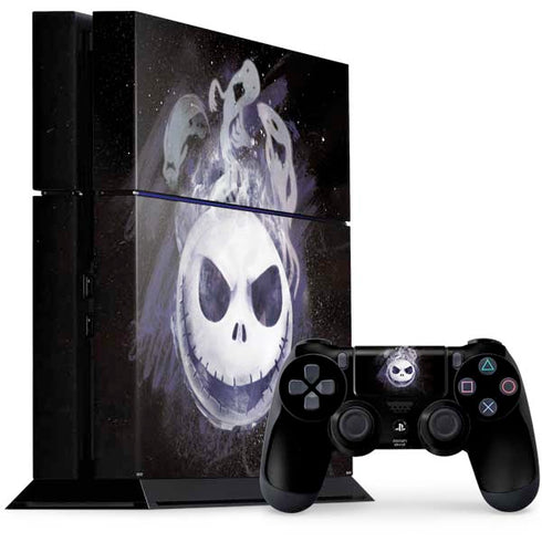 Disney The Nightmare Before Christmas Jack Skellington Face Art PlayStation PS4 Skins