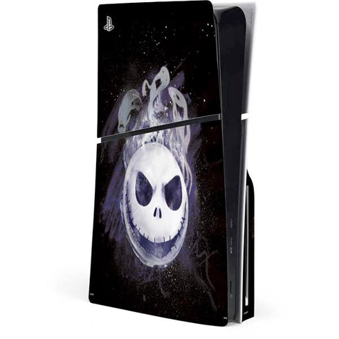Disney The Nightmare Before Christmas Jack Skellington Face Art PlayStation PS5 Skins