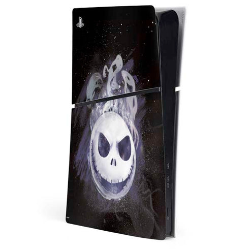 Disney The Nightmare Before Christmas Jack Skellington Face Art PlayStation PS5 Skins