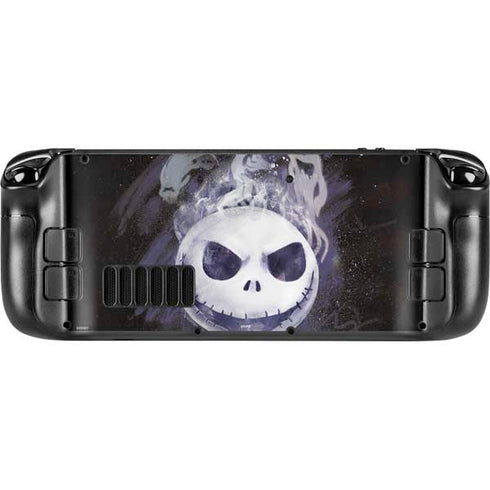 Disney The Nightmare Before Christmas Jack Skellington Face Art Steam Deck Handheld Gaming Computer OLED Skin