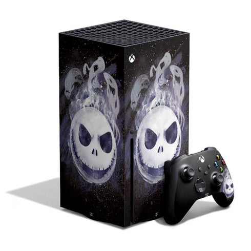 Disney The Nightmare Before Christmas Jack Skellington Face Art Xbox Series X Bundle Skin