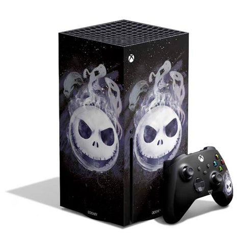 Disney The Nightmare Before Christmas Jack Skellington Face Art Xbox Series X Skins