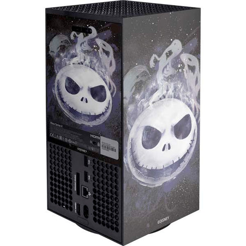Disney The Nightmare Before Christmas Jack Skellington Face Art XBox Series X Digital Edition Console Skin