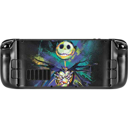 Disney The Nightmare Before Christmas Jack Skellington Art Steam Deck Handheld Gaming Computer OLED Skin