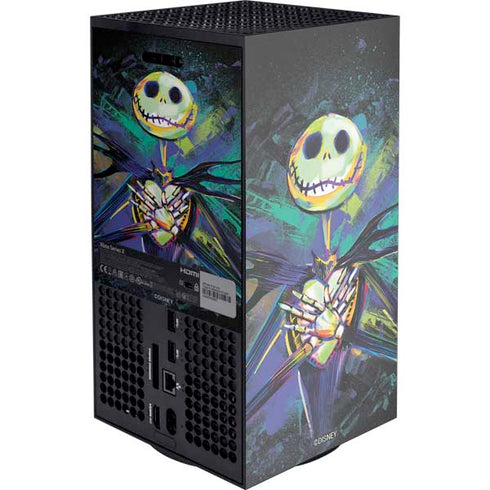 Disney The Nightmare Before Christmas Jack Skellington Art XBox Series X Digital Edition Console Skin