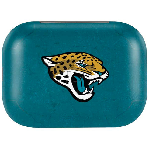NFL Jacksonville Jaguars Teal Distressed Amazon Echo Buds Skin