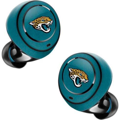 NFL Jacksonville Jaguars Teal Distressed Amazon Echo Buds Skin