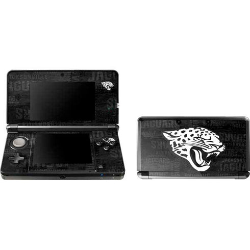 NFL Jacksonville Jaguars Black & White Nintendo Skins