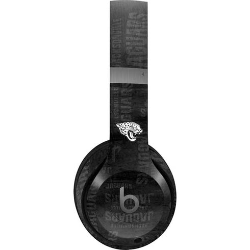 NFL Jacksonville Jaguars Black & White Beats Solo 4 Wireless Headphones Skin