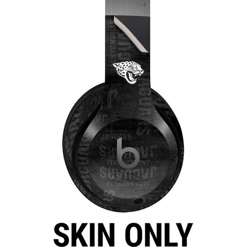 NFL Jacksonville Jaguars Black & White Beats Solo 4 Wireless Headphones Skin