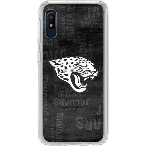 NFL Jacksonville Jaguars Black & White Galaxy Cases