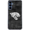 NFL Jacksonville Jaguars Black & White Galaxy A35 5G Clear Case