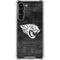 NFL Jacksonville Jaguars Black & White Galaxy S24 FE Clear Case