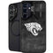 NFL Jacksonville Jaguars Black & White Galaxy S25 Kickstand Case