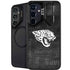 NFL Jacksonville Jaguars Black & White Galaxy S25 Kickstand Case