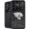 NFL Jacksonville Jaguars Black & White Galaxy S24 Kickstand Case