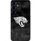 NFL Jacksonville Jaguars Black & White Galaxy S25 Plus Skin