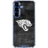 NFL Jacksonville Jaguars Black & White Galaxy S25 Clear Case
