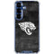 NFL Jacksonville Jaguars Black & White Galaxy S25 FE Clear Case