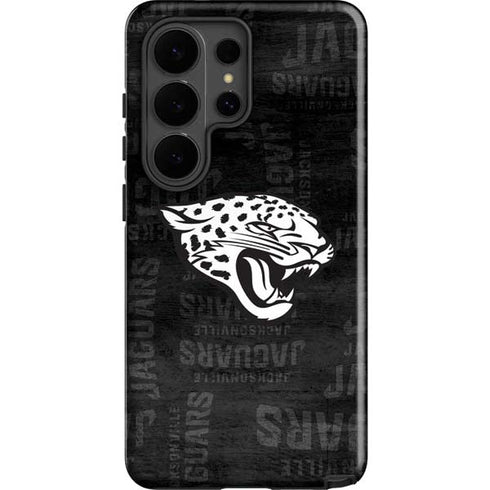NFL Jacksonville Jaguars Black & White Galaxy S26 Ultra Impact Case
