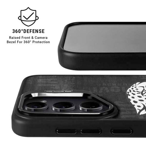 NFL Jacksonville Jaguars Black & White Galaxy S26 Ultra Kickstand Case