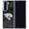 NFL Jacksonville Jaguars Black & White Galaxy Z Fold6 Clear Case