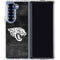 NFL Jacksonville Jaguars Black & White Galaxy Z Fold7 Clear Case