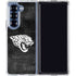 NFL Jacksonville Jaguars Black & White Galaxy Z Fold7 Clear Case