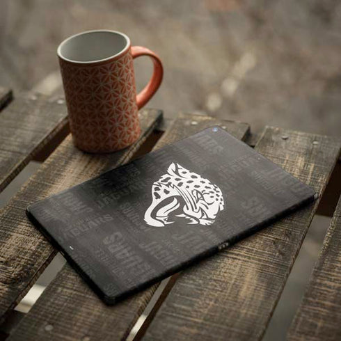 NFL Jacksonville Jaguars Black & White iPad Skins