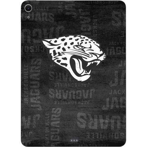 NFL Jacksonville Jaguars Black & White Apple iPad Air Skin