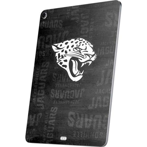 NFL Jacksonville Jaguars Black & White Apple iPad Air Skin