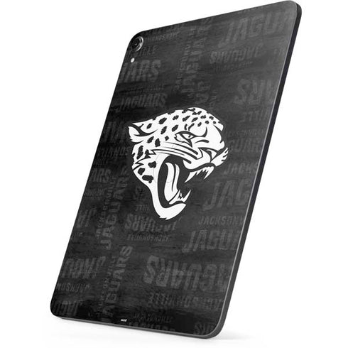 NFL Jacksonville Jaguars Black & White Apple iPad Pro Skin