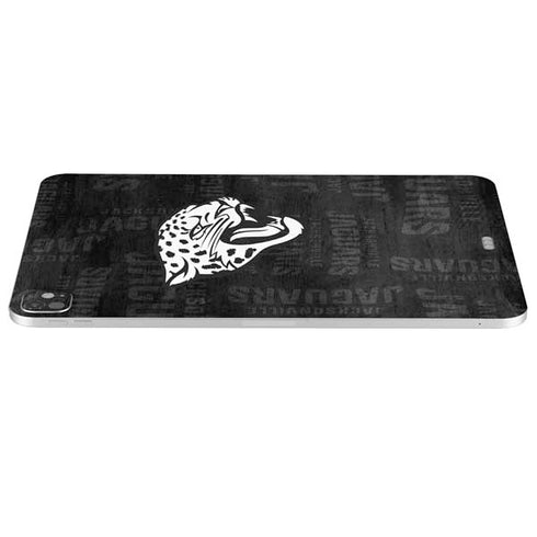 NFL Jacksonville Jaguars Black & White iPad Pro 13in M4 (2024) Skin