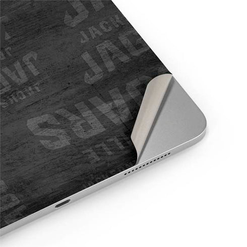 NFL Jacksonville Jaguars Black & White iPad Pro 13in M4 (2024) Skin