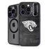 NFL Jacksonville Jaguars Black & White iPhone 14 Pro Kickstand Case