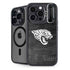 NFL Jacksonville Jaguars Black & White iPhone 14 Pro Max Kickstand Case