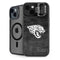 NFL Jacksonville Jaguars Black & White iPhone 15 Kickstand Case