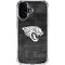 NFL Jacksonville Jaguars Black & White iPhone 16 Plus Clear Case