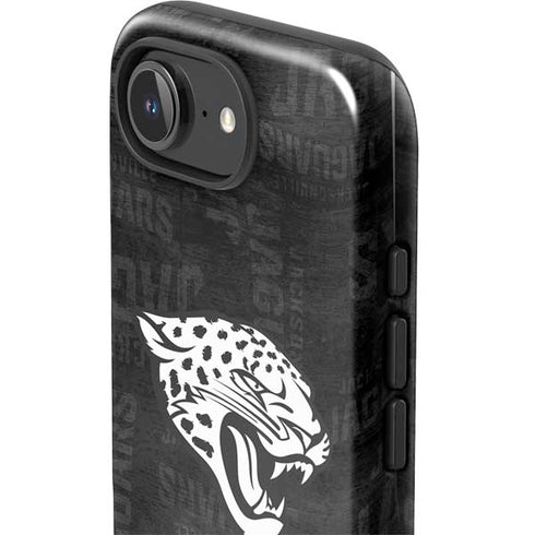NFL Jacksonville Jaguars Black & White iPhone 16e Impact Case