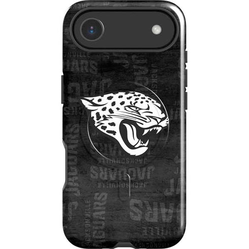 NFL Jacksonville Jaguars Black & White iPhone 17 Air Magsafe Impact Case
