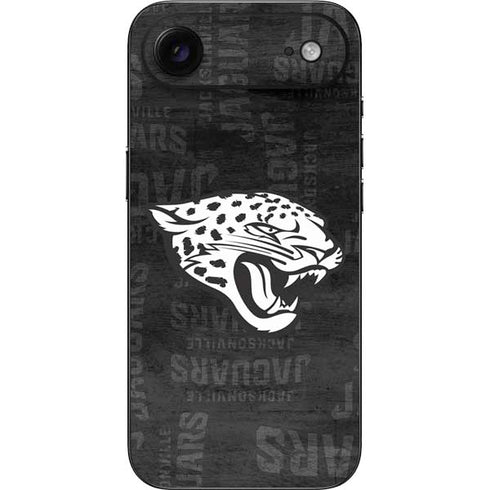 NFL Jacksonville Jaguars Black & White iPhone 17 Air Skin