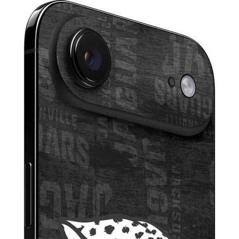 NFL Jacksonville Jaguars Black & White iPhone 17 Air Skin
