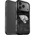 NFL Jacksonville Jaguars Black & White iPhone 17 Pro Max Impact Case