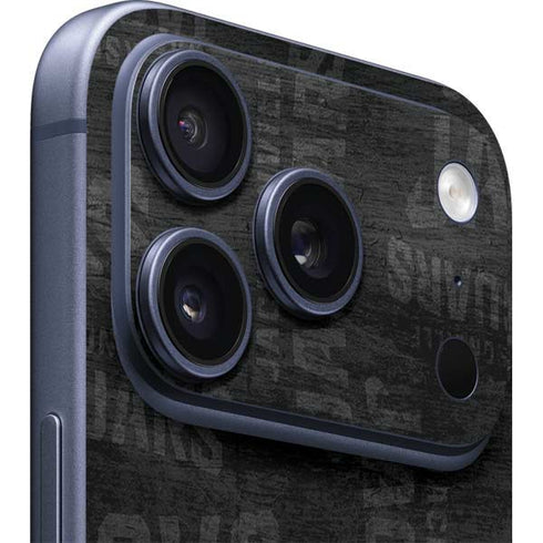 NFL Jacksonville Jaguars Black & White iPhone 17 Pro Skin